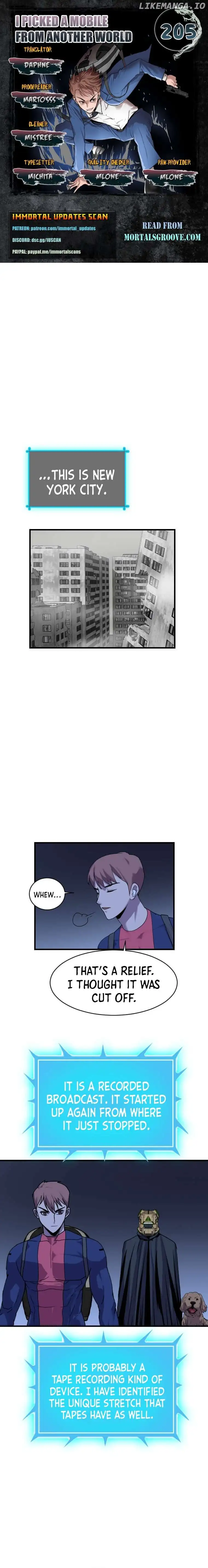 I Picked a Mobile From Another World Chapter 205