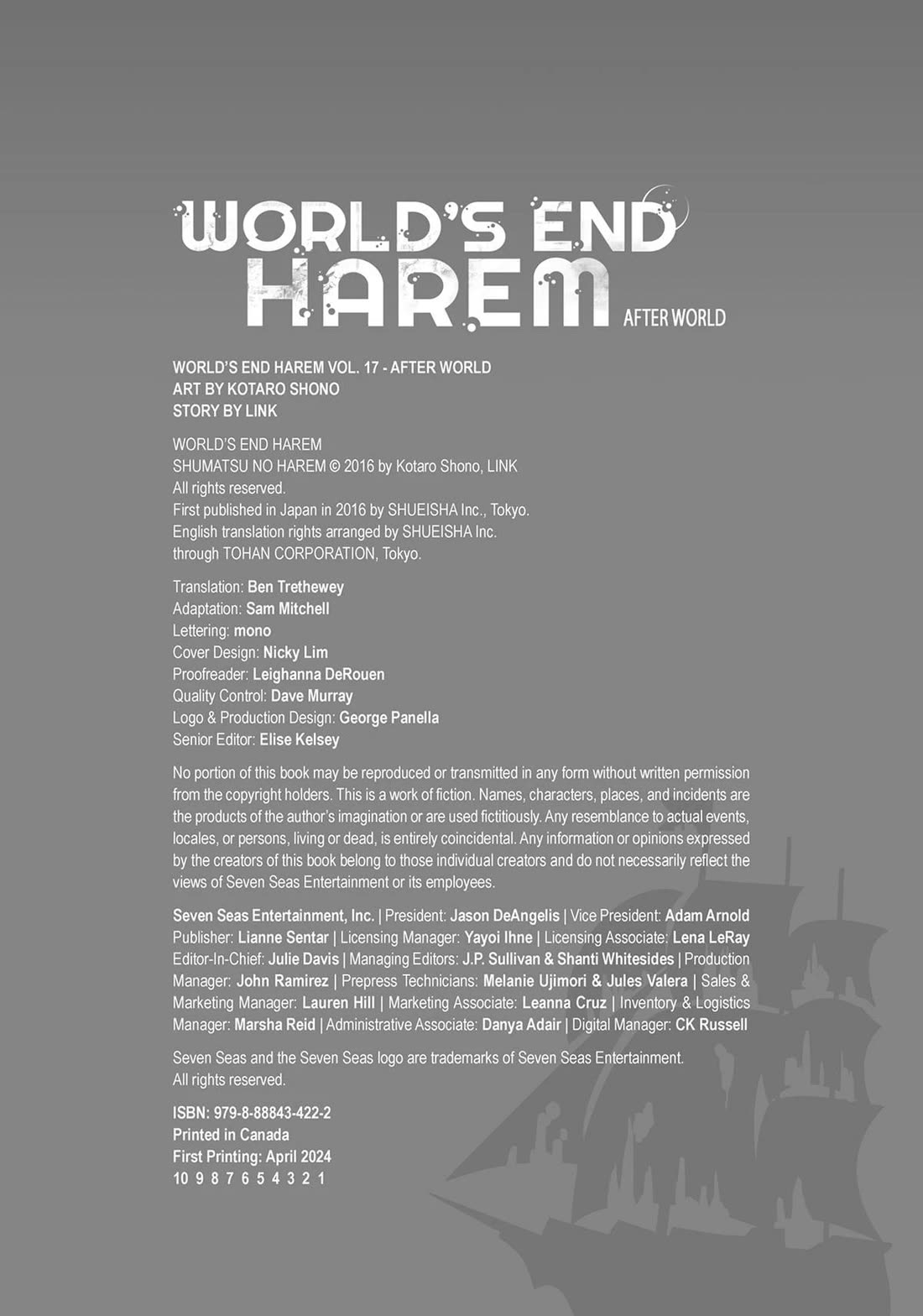 World's End Harem Chapter 123