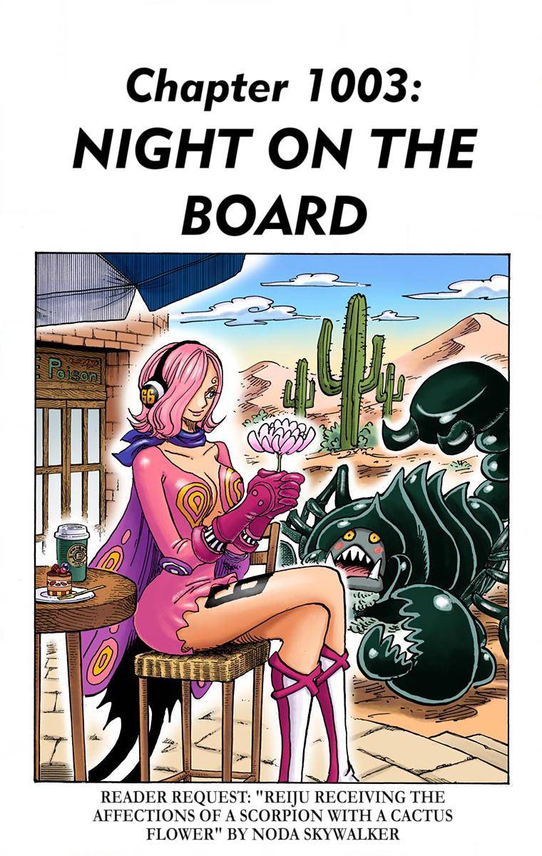 One Piece - Digital Colored Comics Chapter 1003