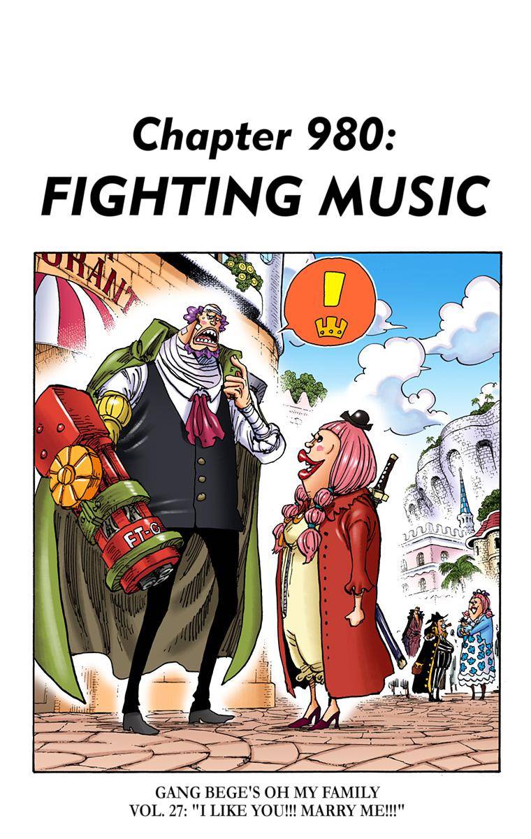 One Piece - Digital Colored Comics Chapter 980