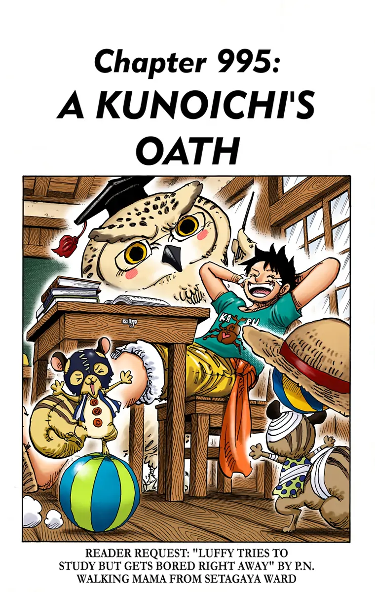 One Piece - Digital Colored Comics Chapter 995