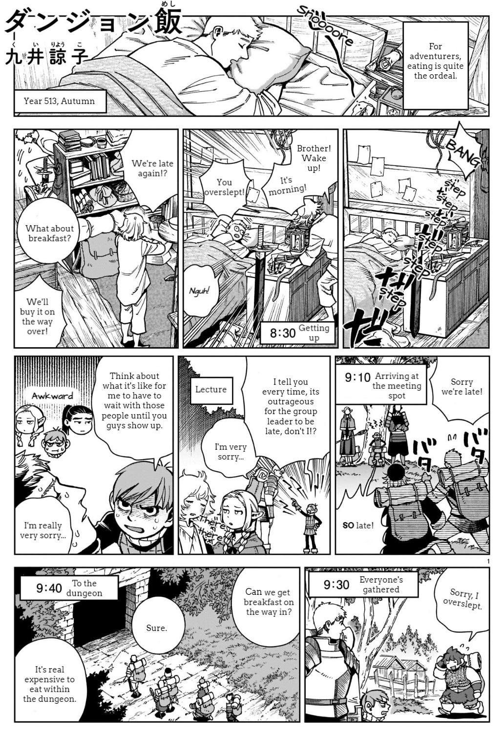 Dungeon Meshi Chapter 97.6