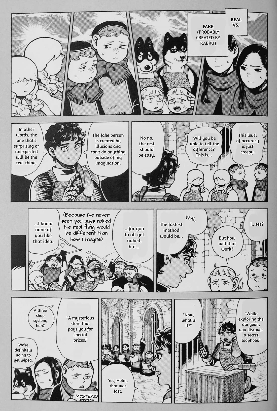 Dungeon Meshi Chapter 97.83