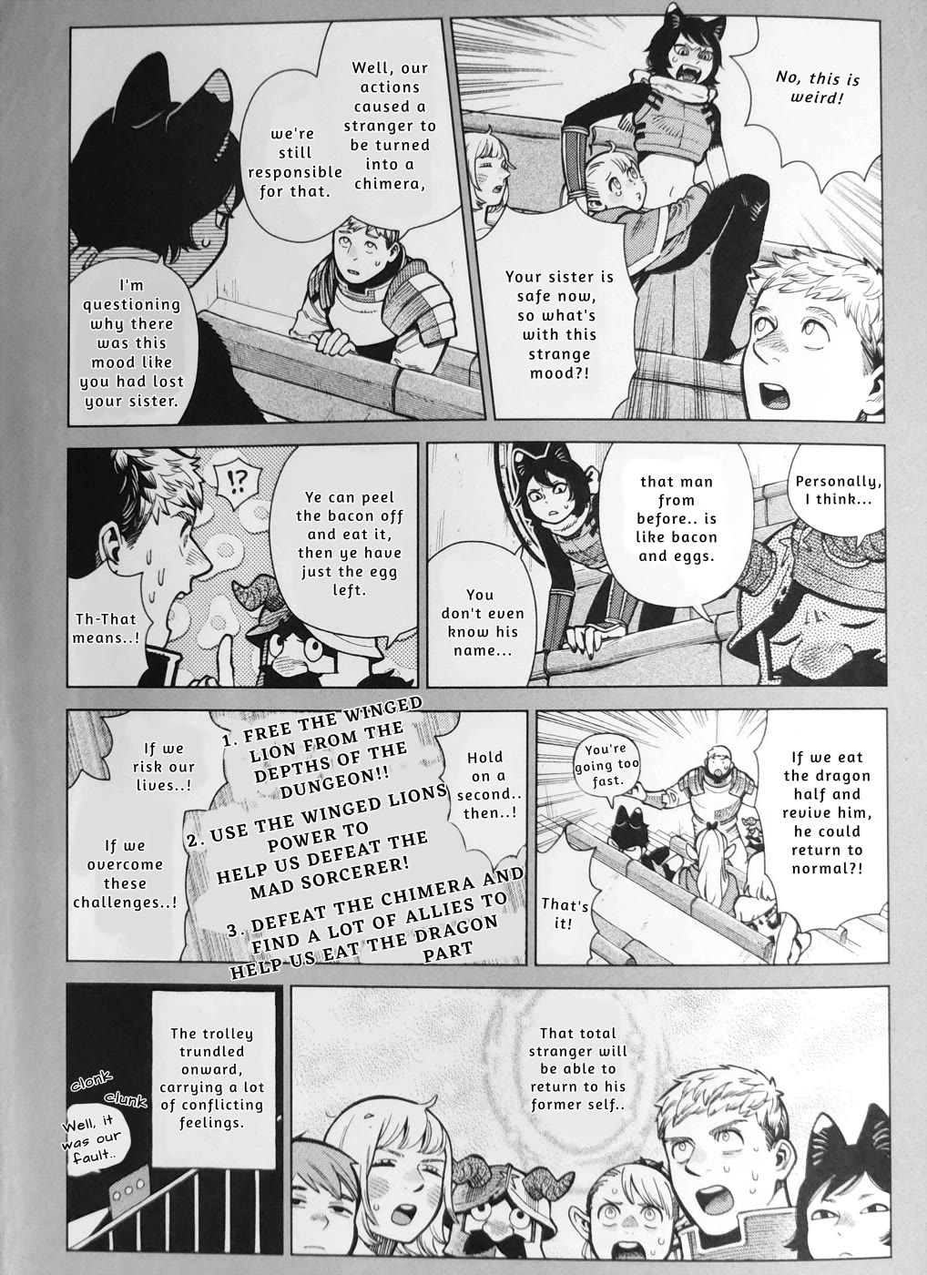 Dungeon Meshi Chapter 97.84