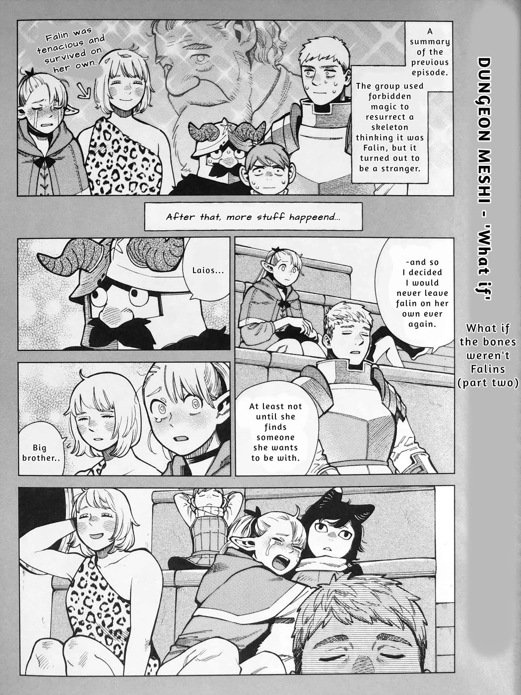 Dungeon Meshi Chapter 97.84