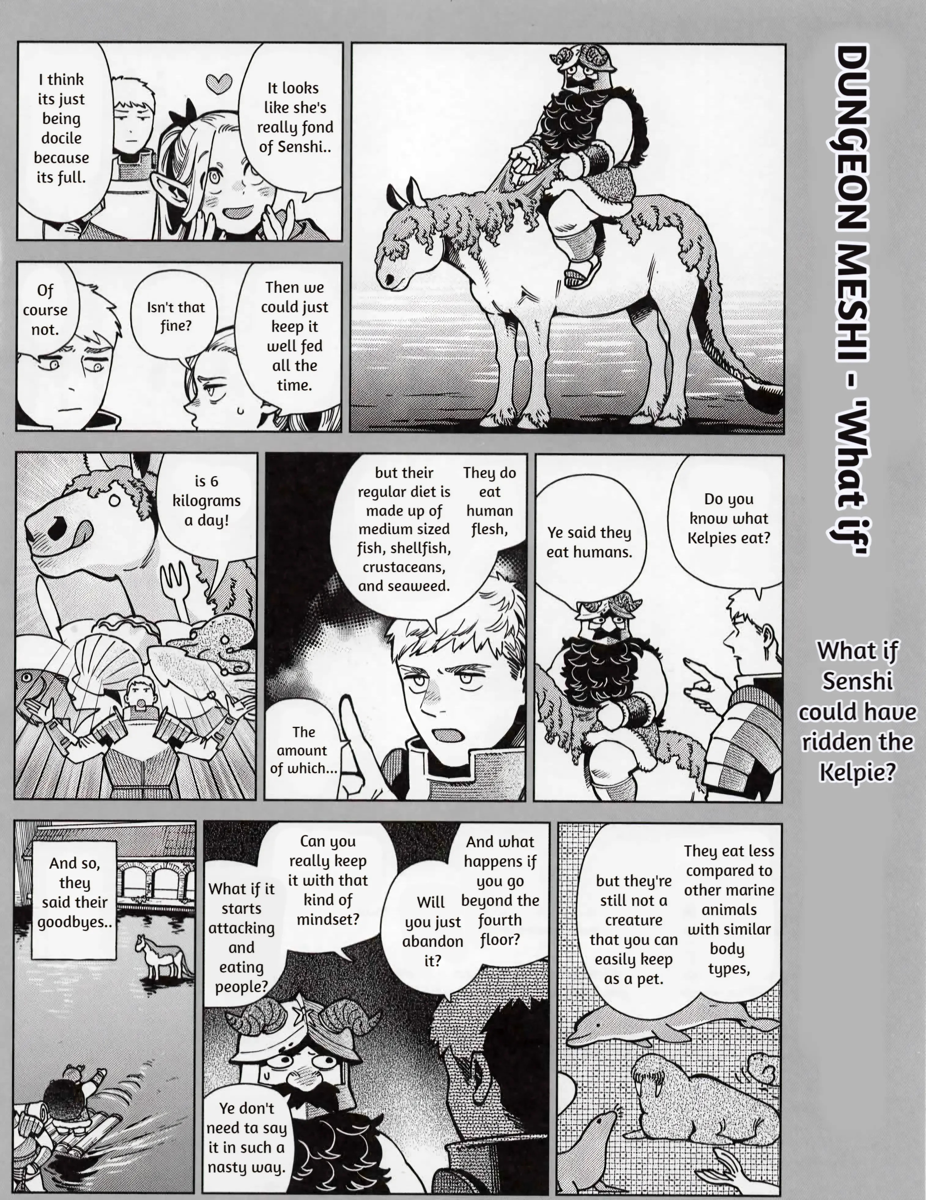 Delicious in Dungeon Vol.14 Chapter 97.82