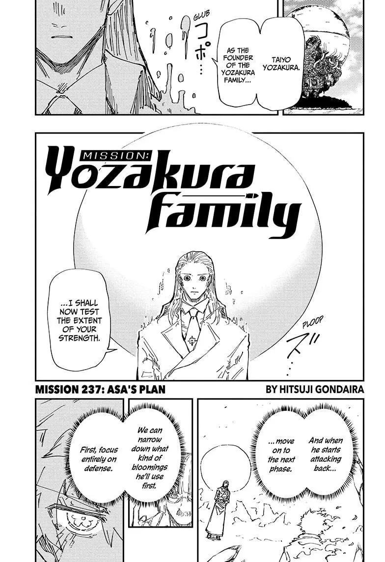 Mission: Yozakura Family Chapter 237