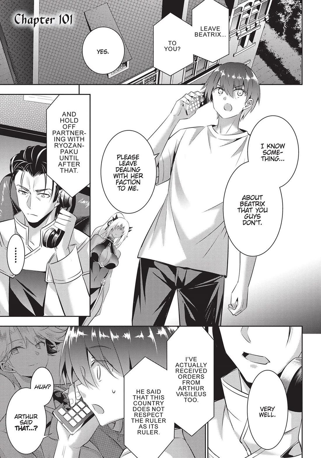 Magika No Kenshi To Shoukan Maou Chapter 101