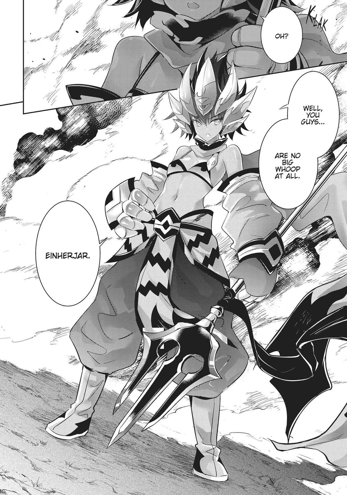 Magika no Kenshi to Shoukan Maou Chapter 93