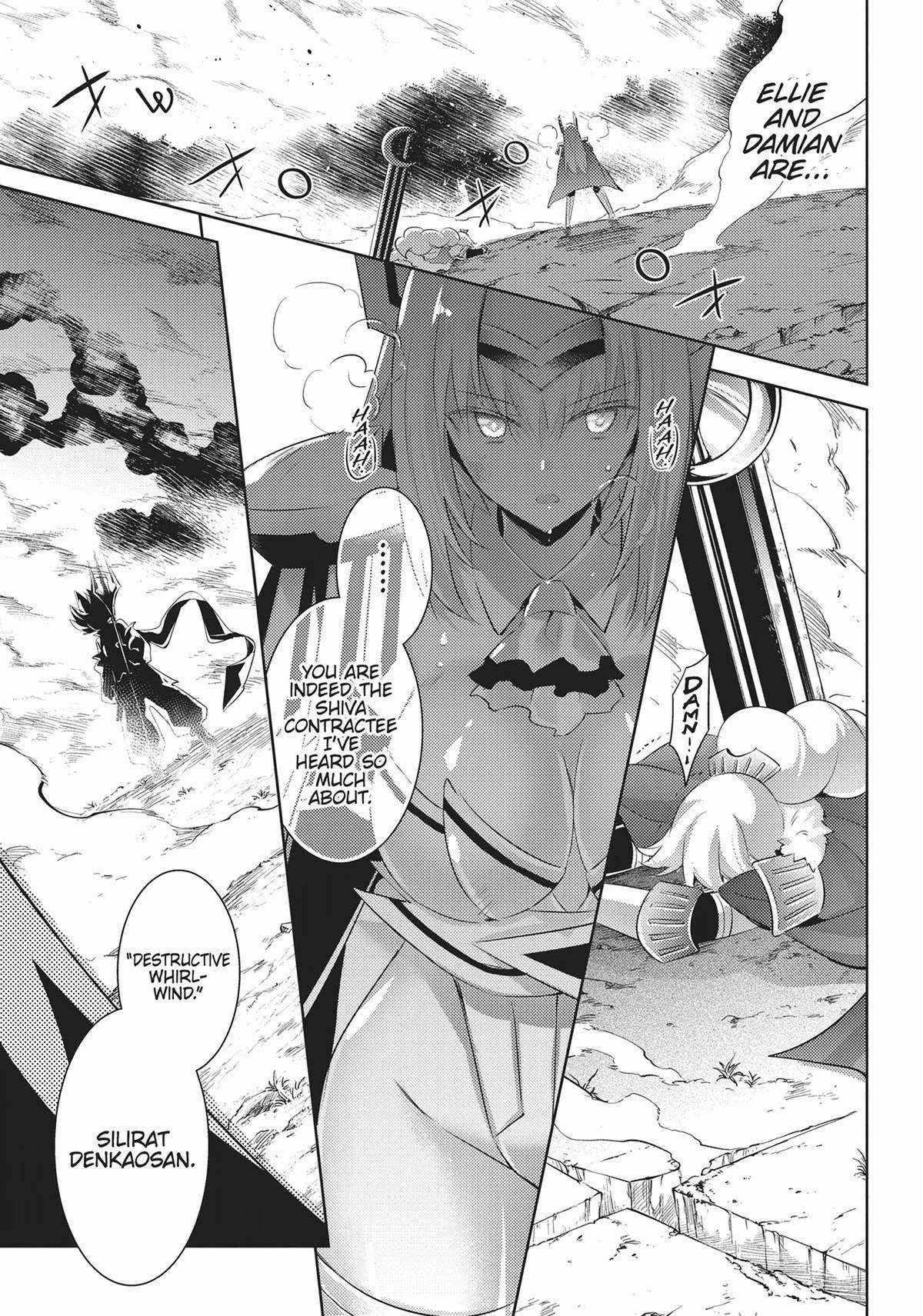 Magika no Kenshi to Shoukan Maou Chapter 93