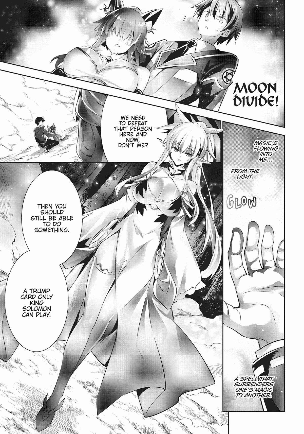 Magika no Kenshi to Shoukan Maou Chapter 95
