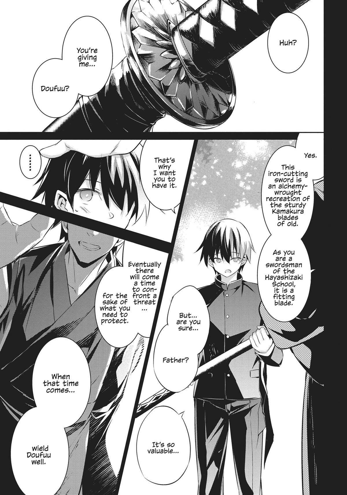 Magika no Kenshi to Shoukan Maou Chapter 95