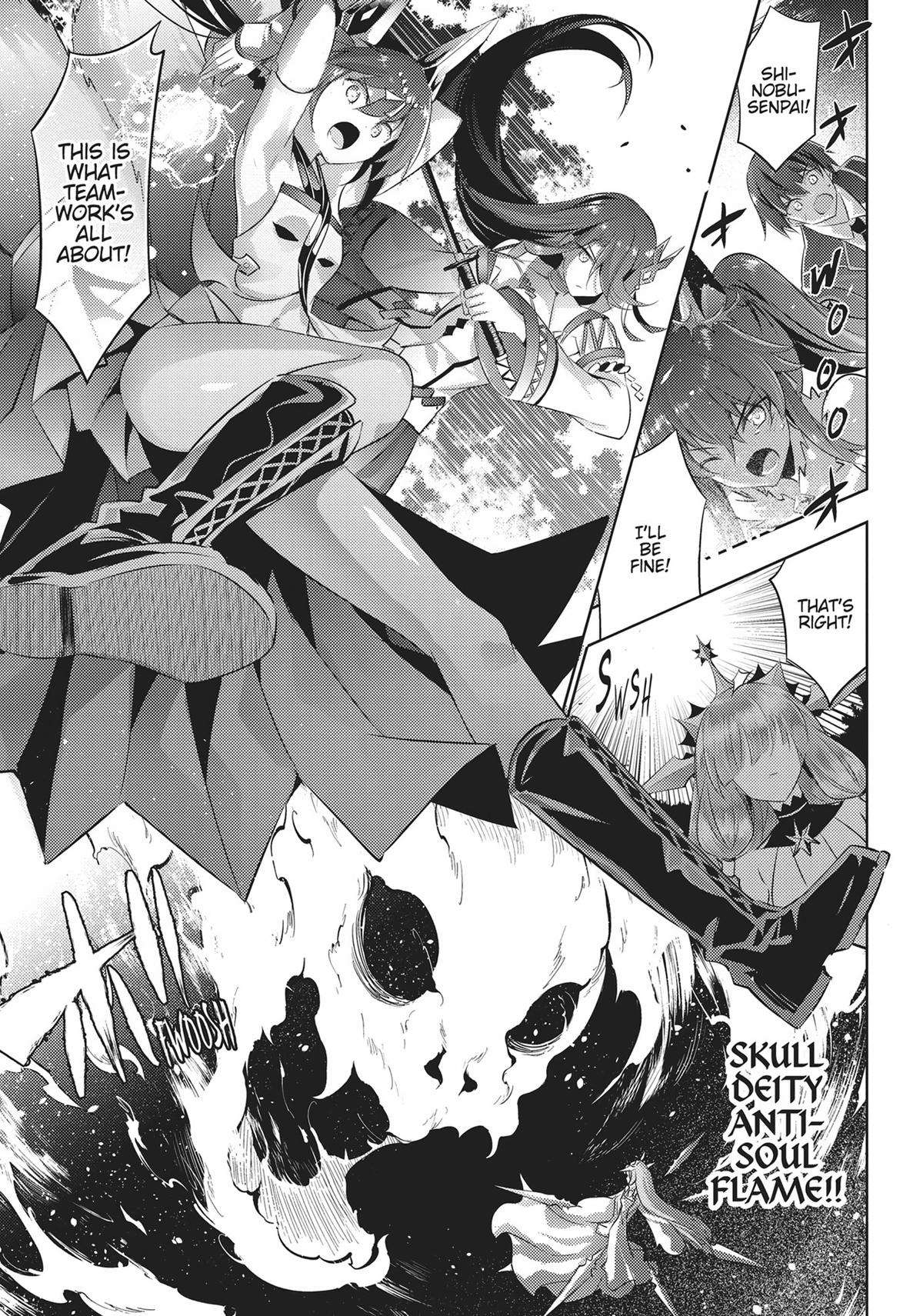 Magika no Kenshi to Shoukan Maou Chapter 95