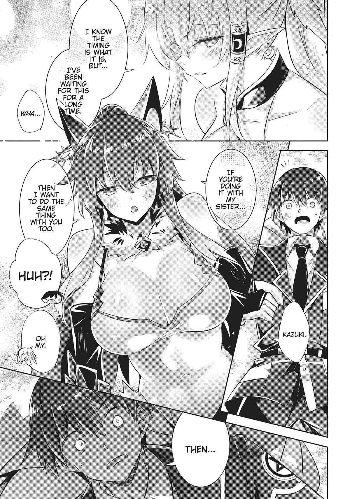 Magika no Kenshi to Shoukan Maou Chapter 95