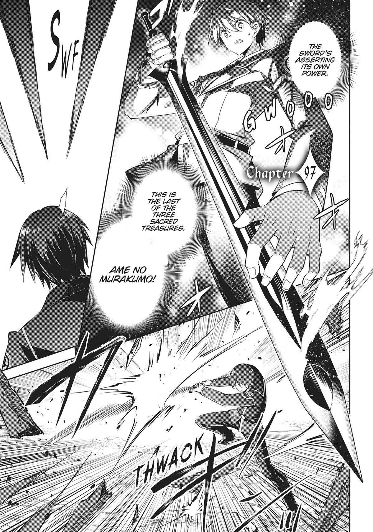 Magika no Kenshi to Shoukan Maou Chapter 97