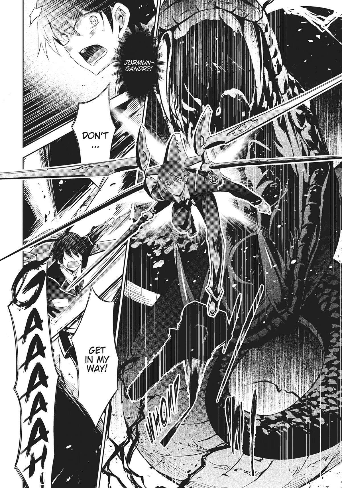 Magika no Kenshi to Shoukan Maou Chapter 97