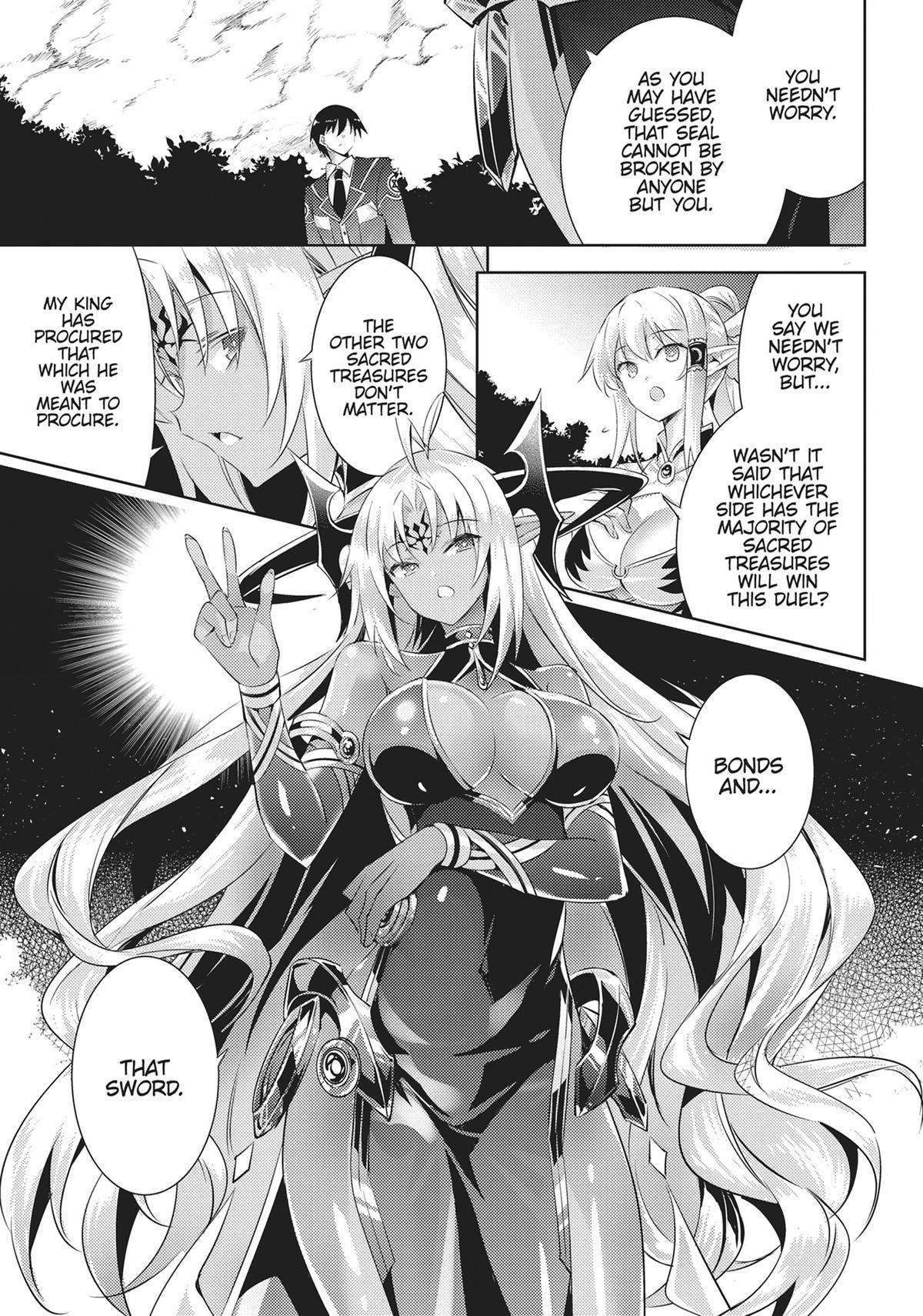 Magika no Kenshi to Shoukan Maou Chapter 97