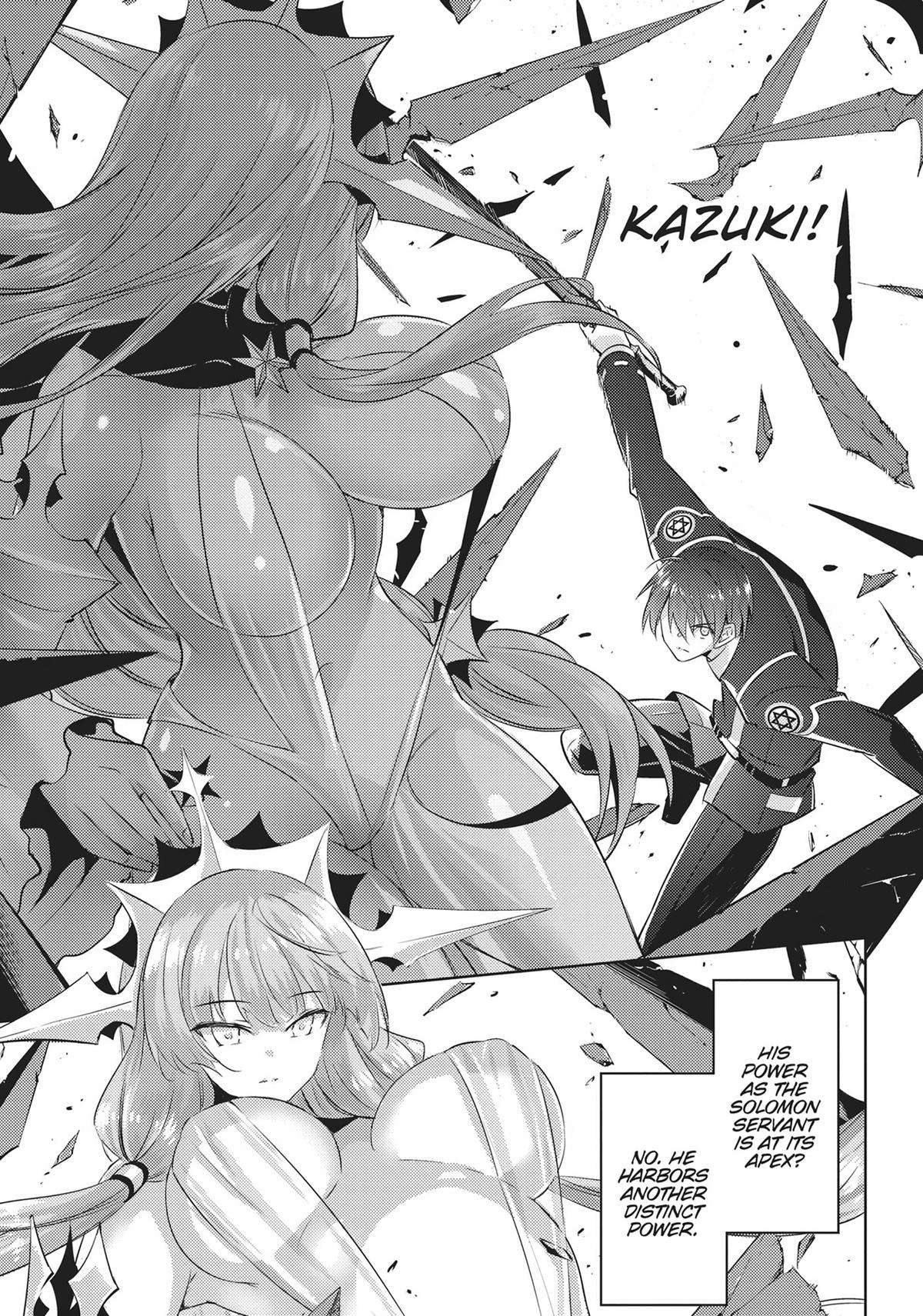 Magika no Kenshi to Shoukan Maou Chapter 97