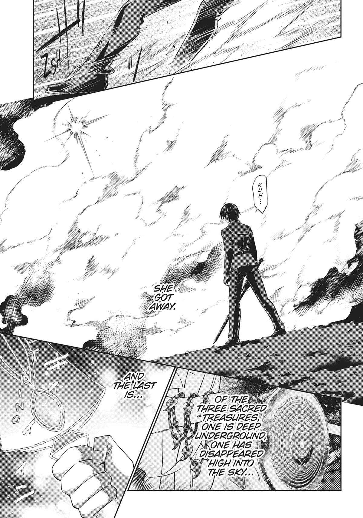 Magika no Kenshi to Shoukan Maou Chapter 97