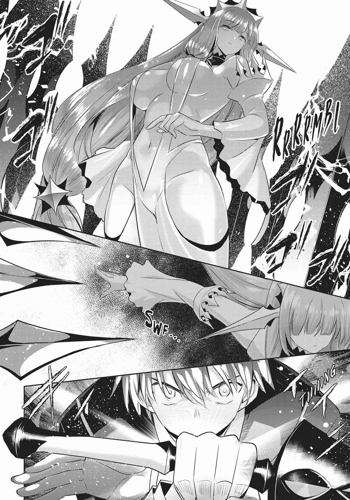 Magika no Kenshi to Shoukan Maou Chapter 97