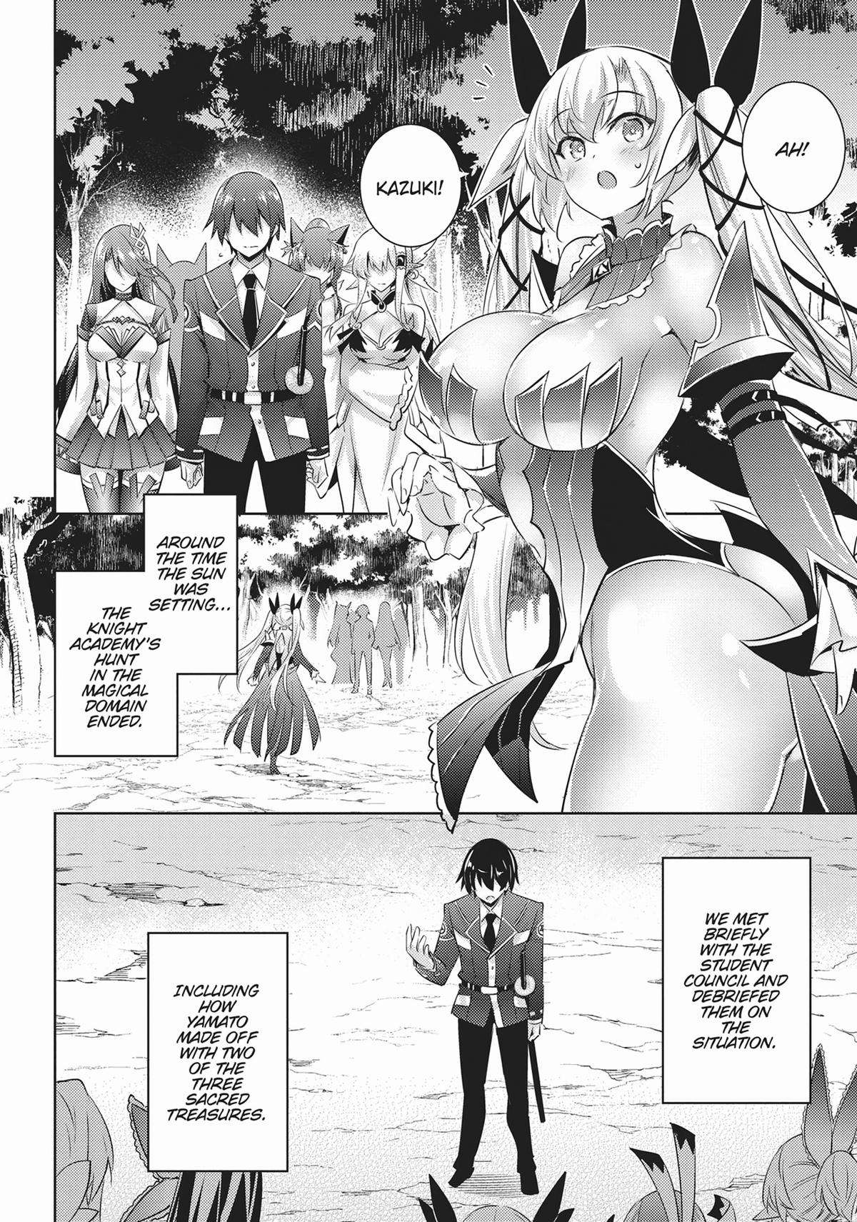 Magika no Kenshi to Shoukan Maou Chapter 98