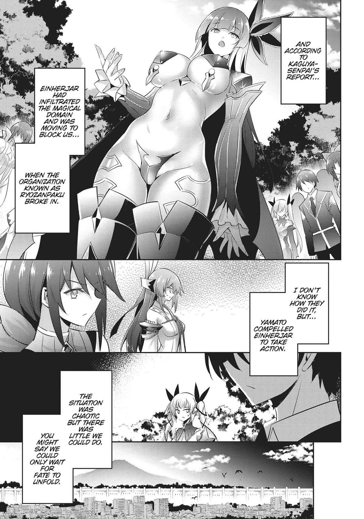 Magika no Kenshi to Shoukan Maou Chapter 98