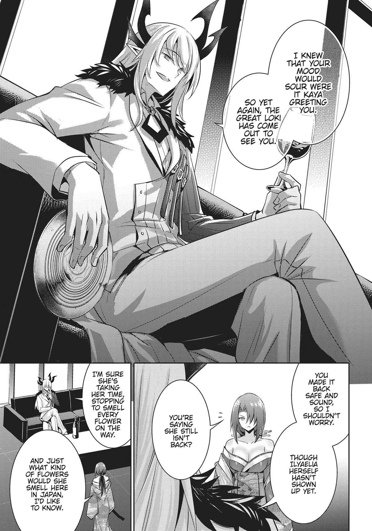 Magika no Kenshi to Shoukan Maou Chapter 98