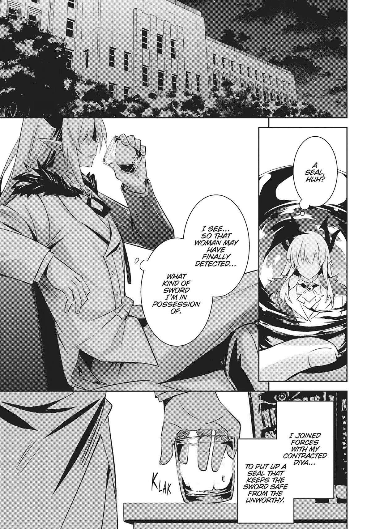 Magika no Kenshi to Shoukan Maou Chapter 98
