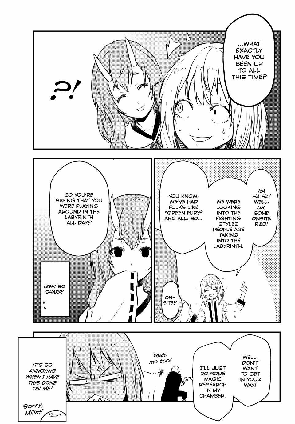 Tensei Shitara Slime Datta Ken Chapter 121