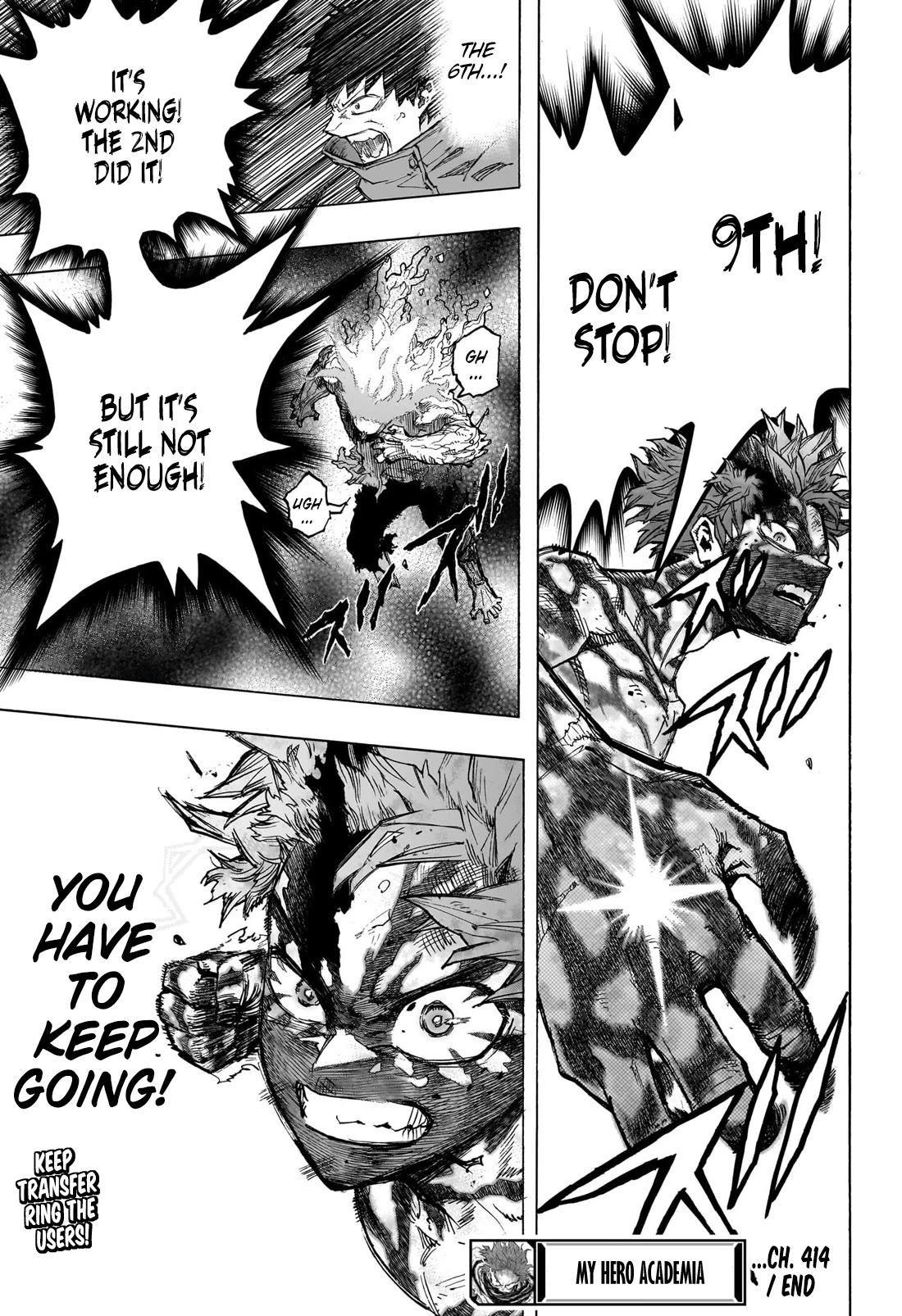 Boku No Hero Academia Chapter 414
