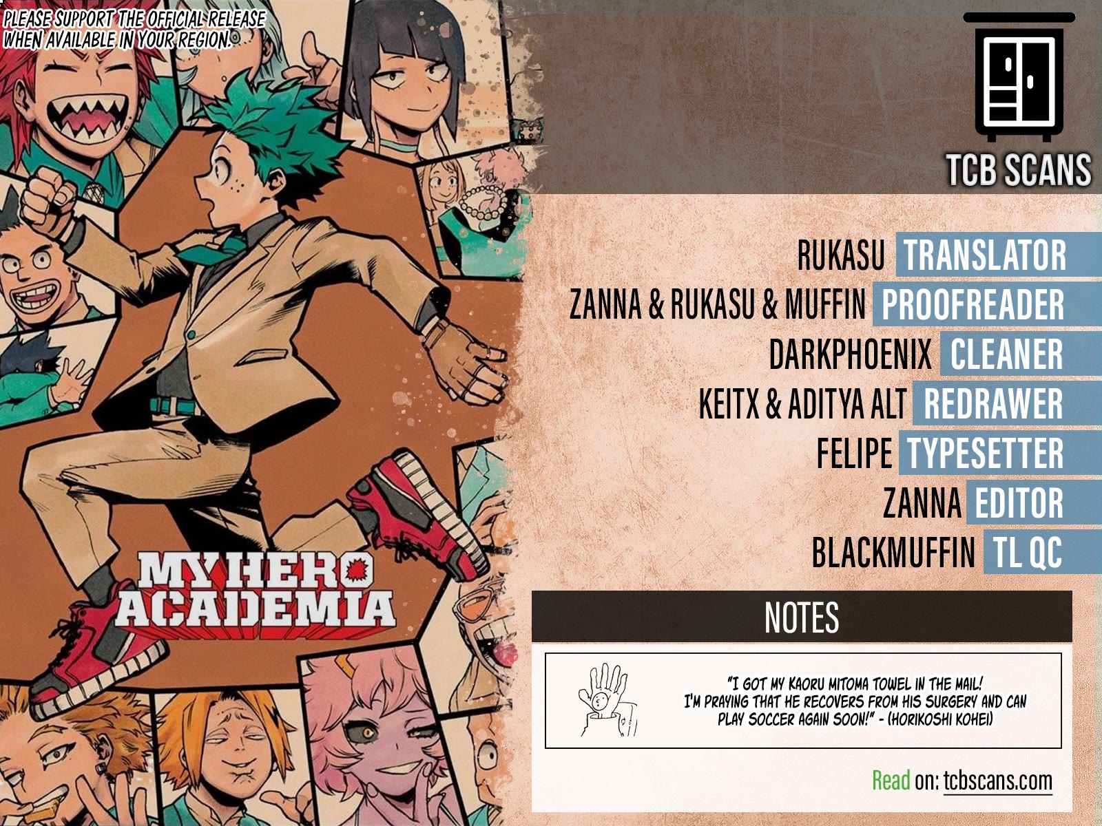 Boku No Hero Academia Chapter 417