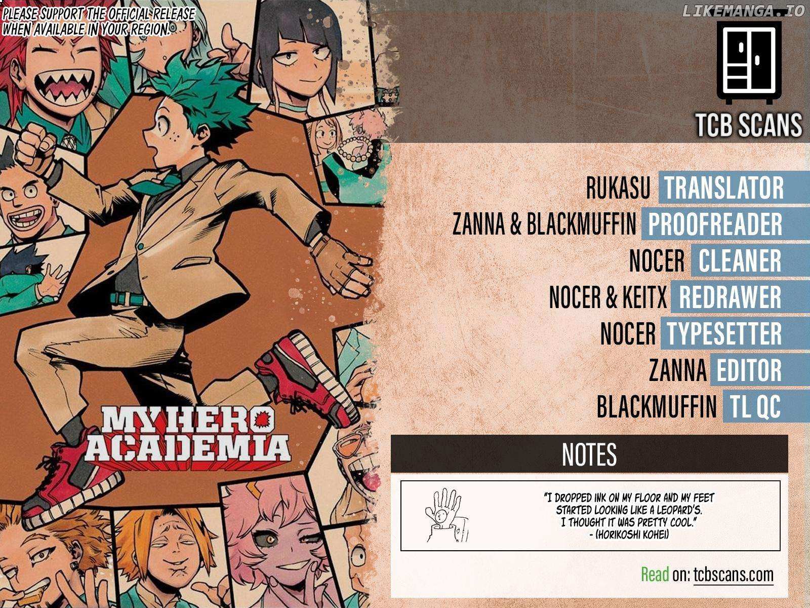 My Hero Academia Chapter 420