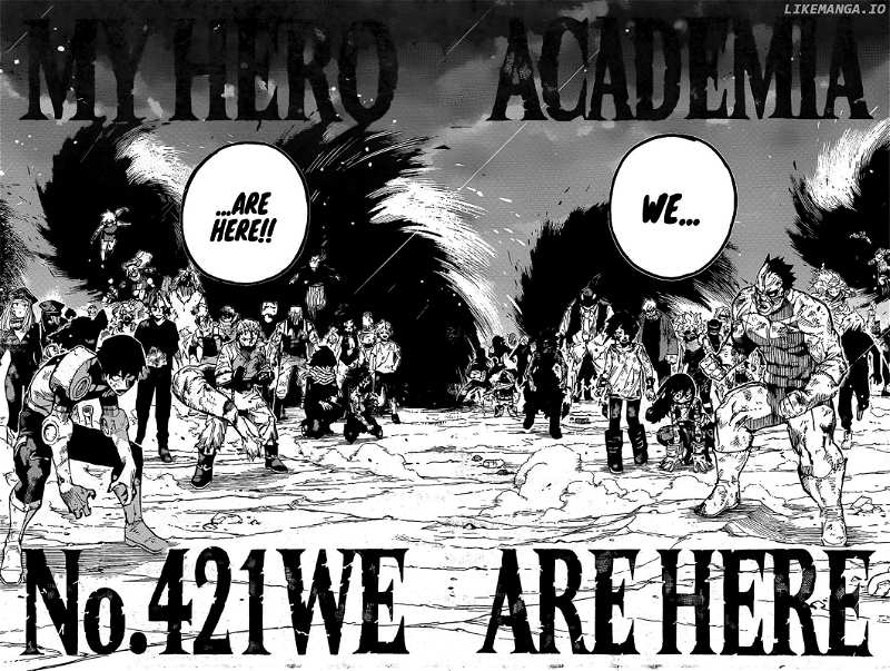 My Hero Academia Chapter 421