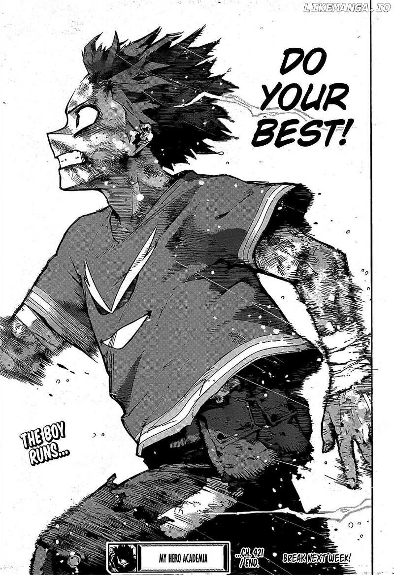 My Hero Academia Chapter 421