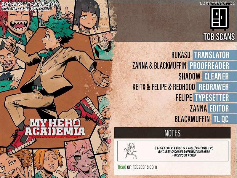 My Hero Academia Chapter 421