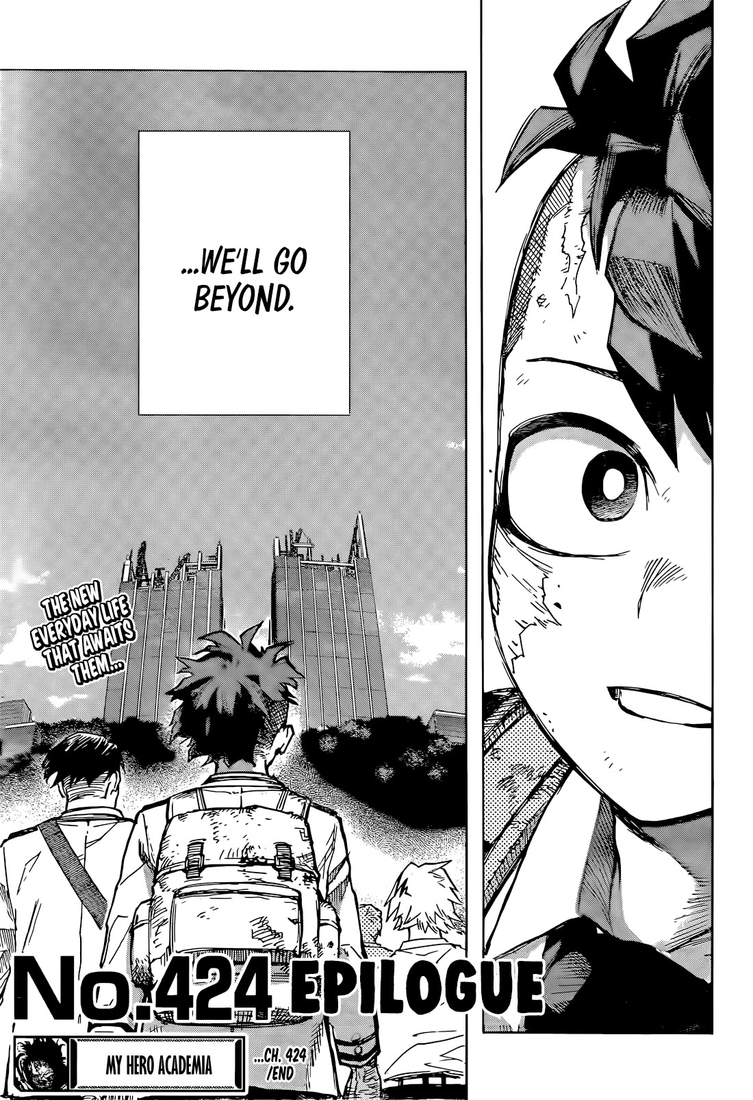 My Hero Academia Chapter 424