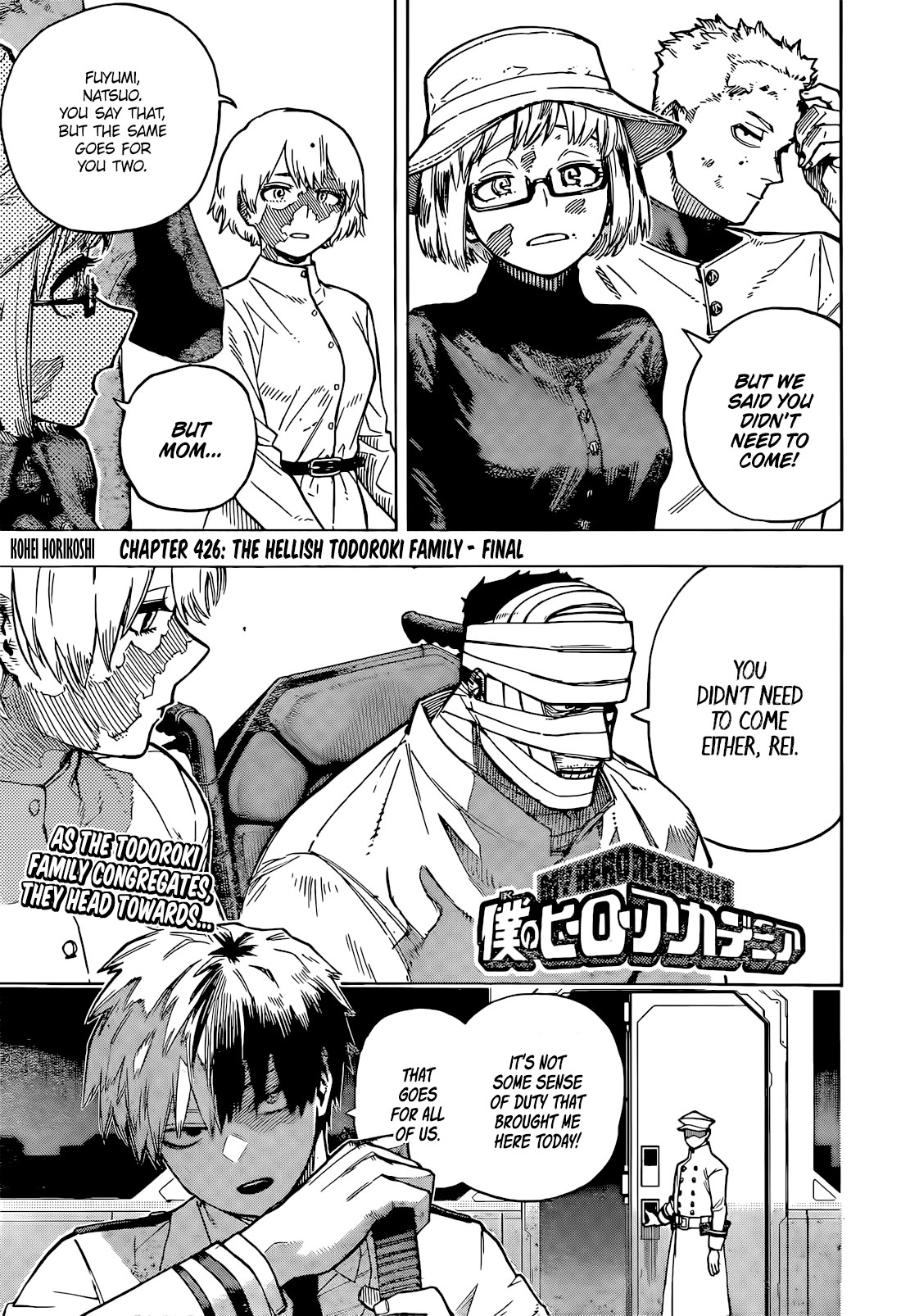 My Hero Academia Chapter 426