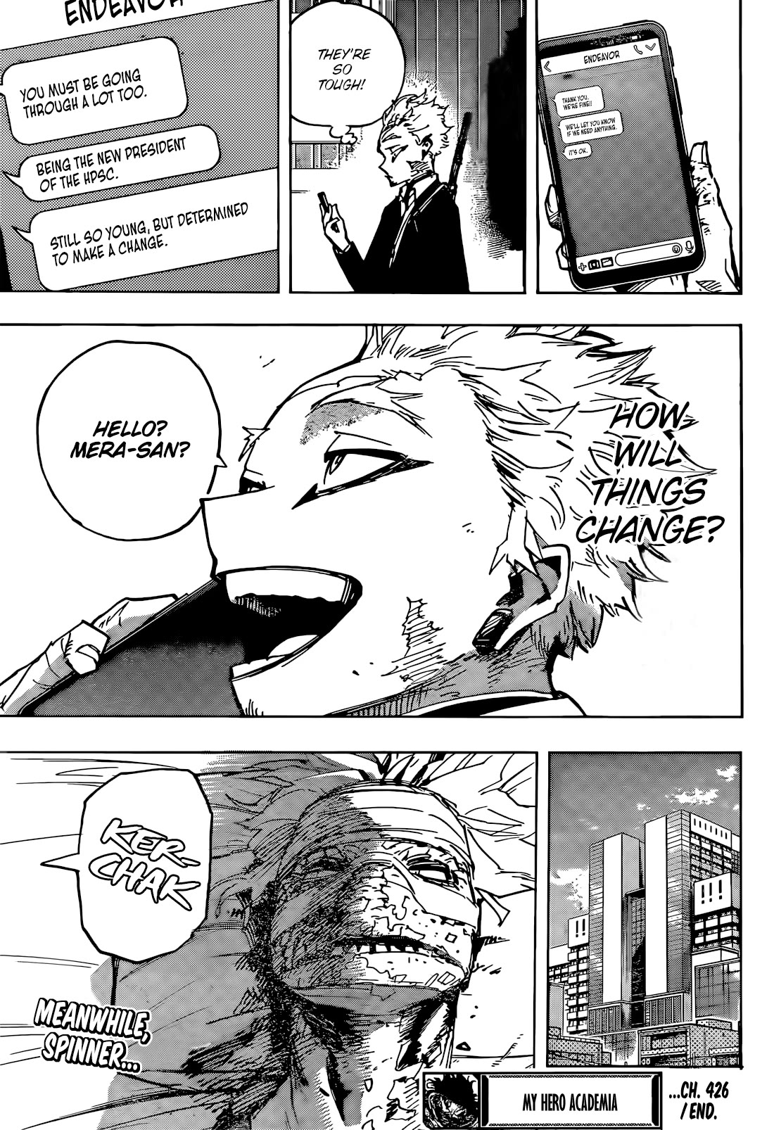 My Hero Academia Chapter 426