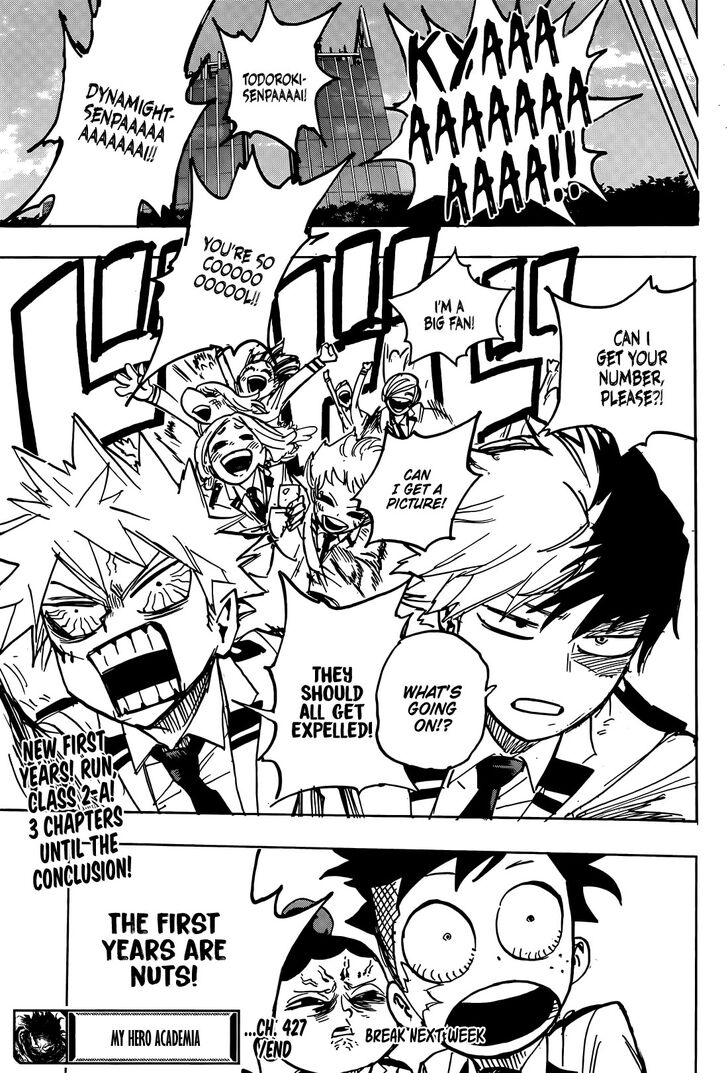Boku no Hero Academia Vol.TBD Ch.427
