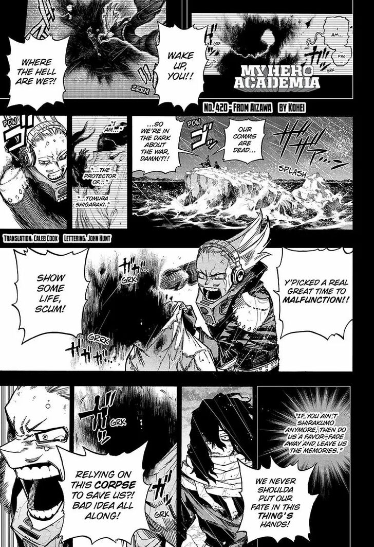 Boku no Hero Academia Vol.TBD Ch.429