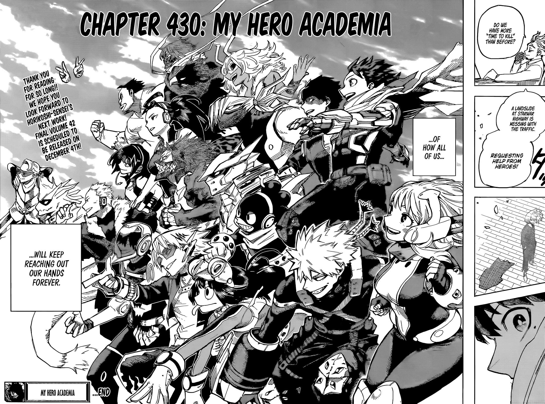 My Hero Academia Chapter 430