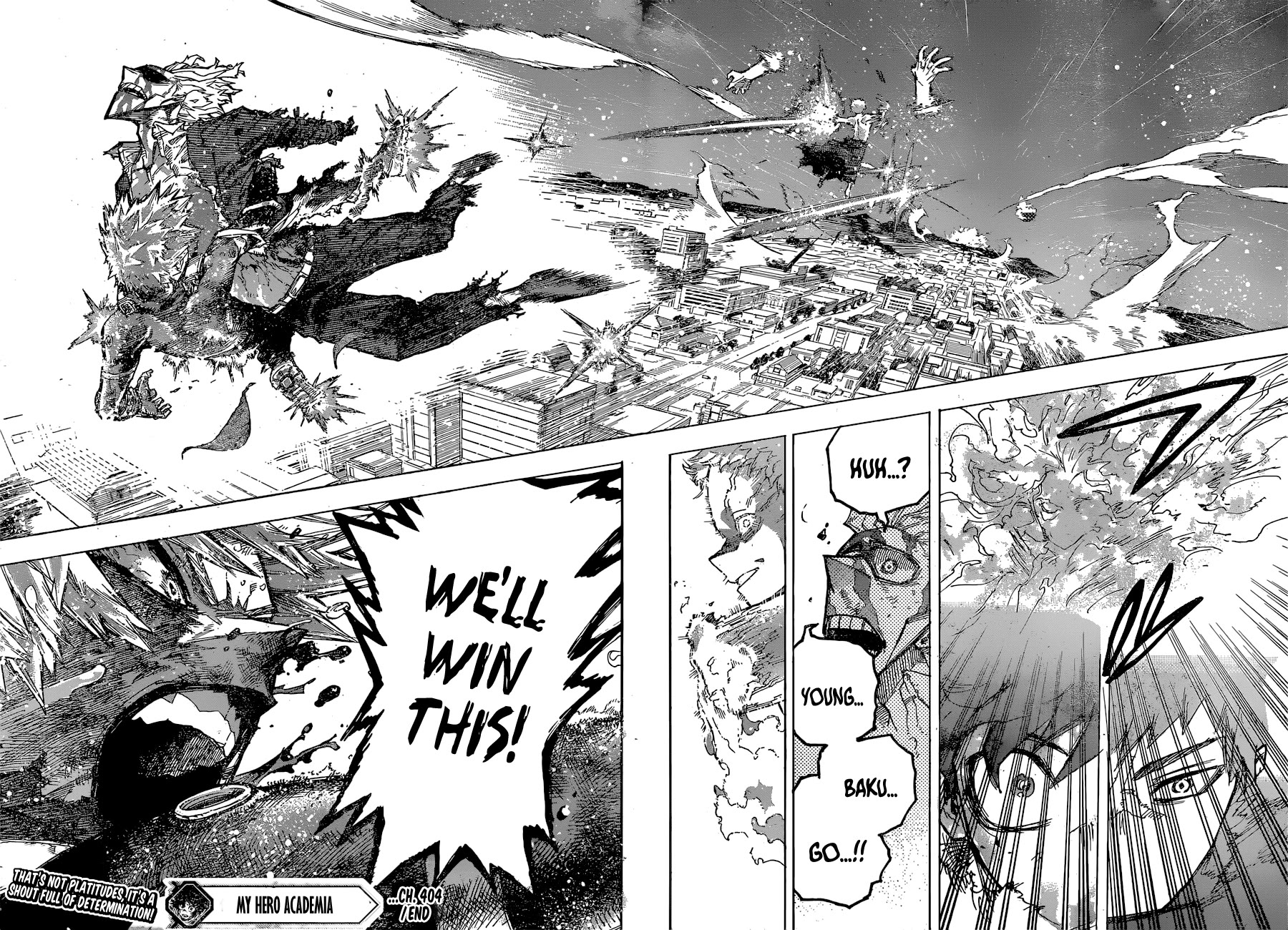 Boku No Hero Academia Chapter 404