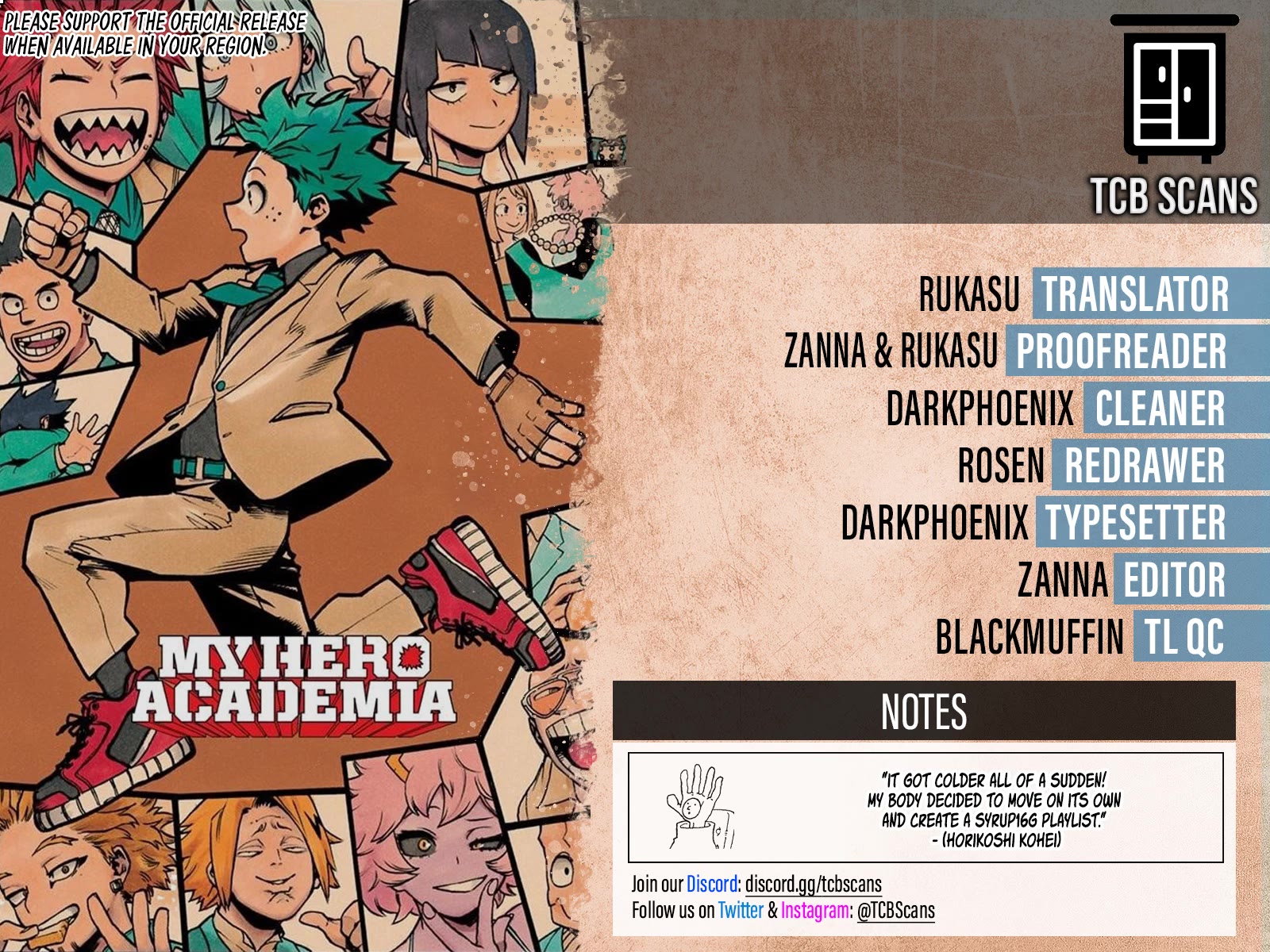 Boku No Hero Academia Chapter 404