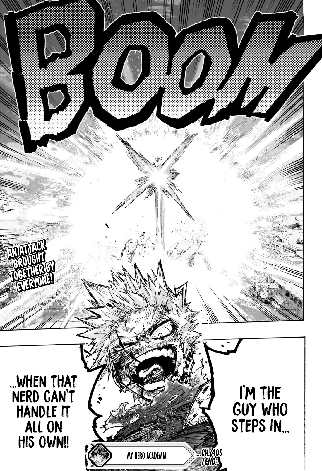 Boku No Hero Academia Chapter 405