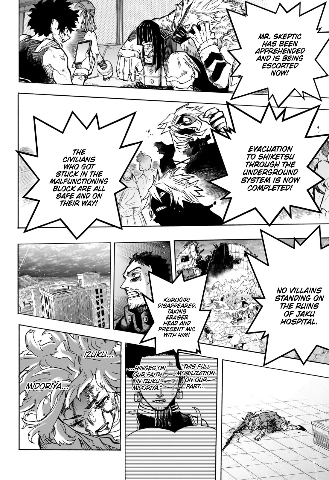 Boku No Hero Academia Chapter 406
