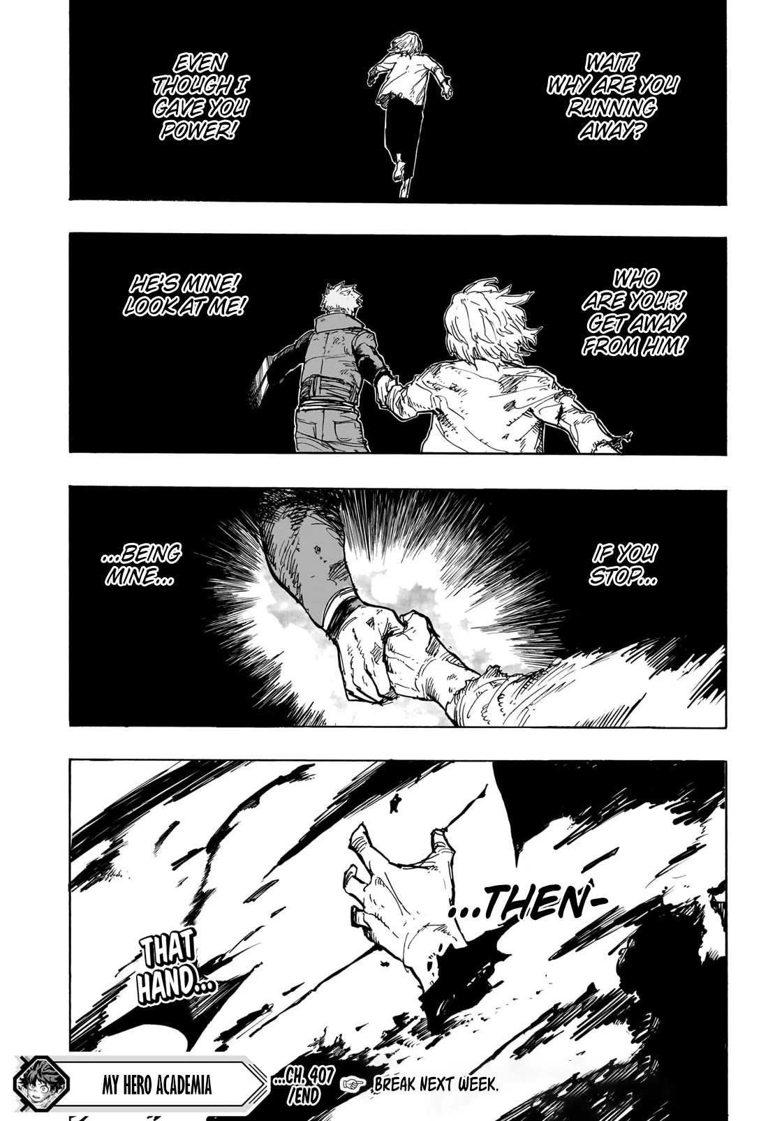 Boku No Hero Academia Chapter 407