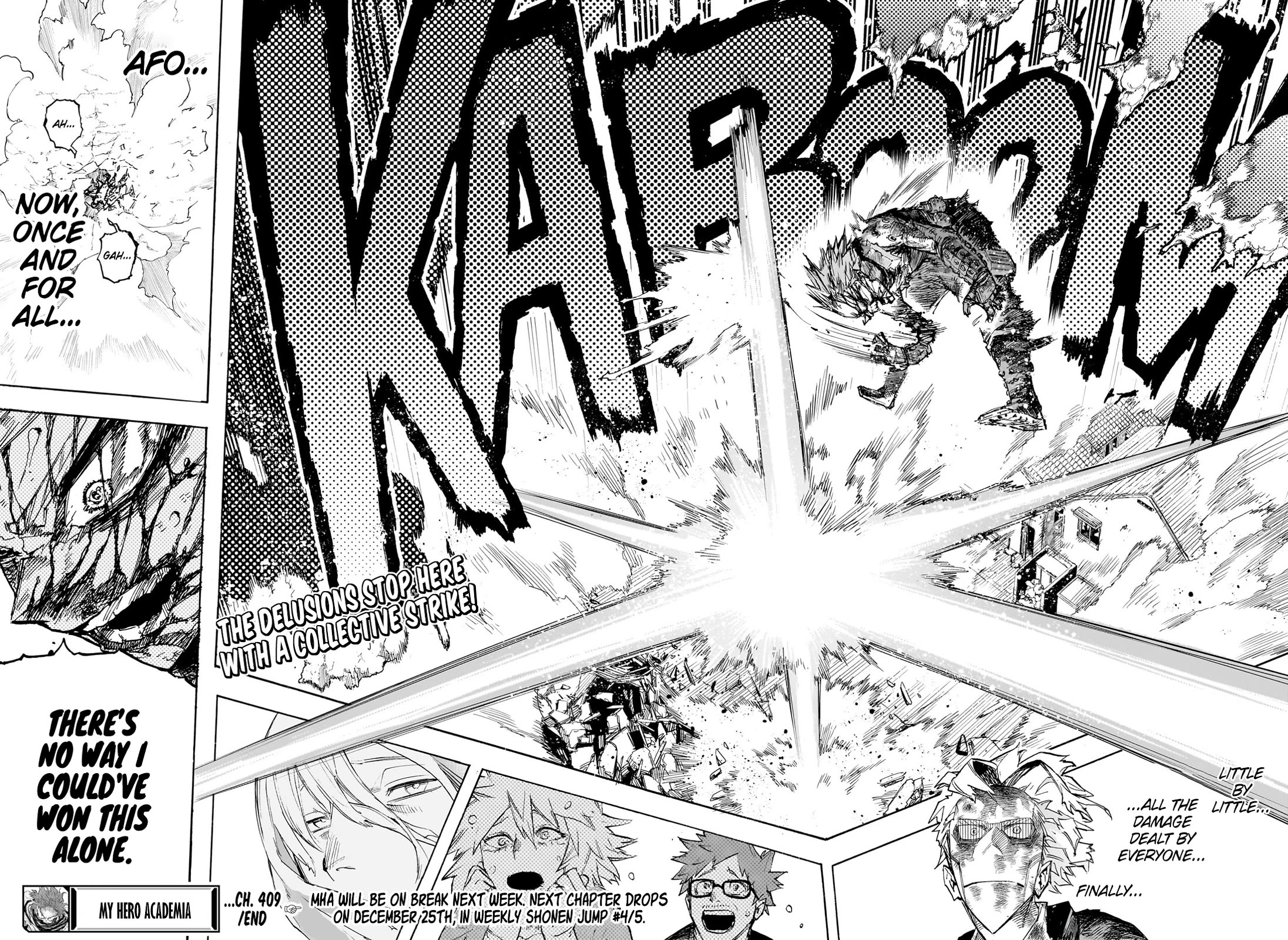 Boku No Hero Academia Chapter 409