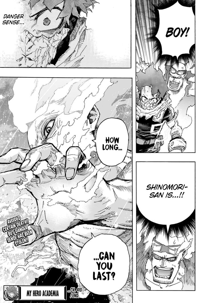 Boku no Hero Academia Vol.TBD Ch.410