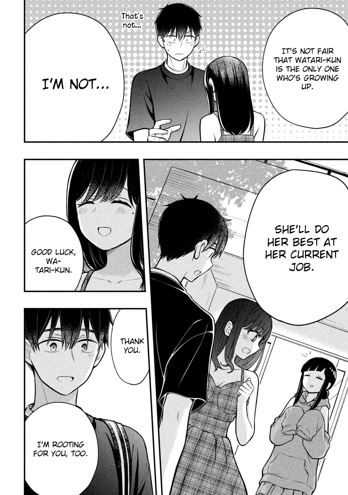 Watari-kun no xx ga Houkai Sunzen Chapter 86