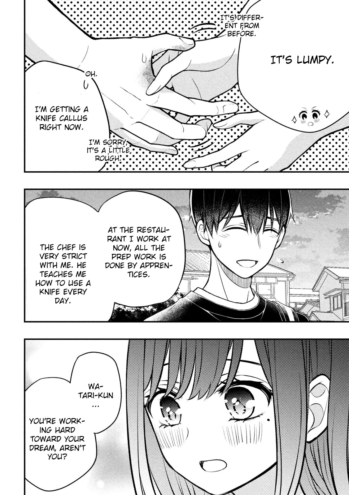 Watari-kun no xx ga Houkai Sunzen Chapter 86